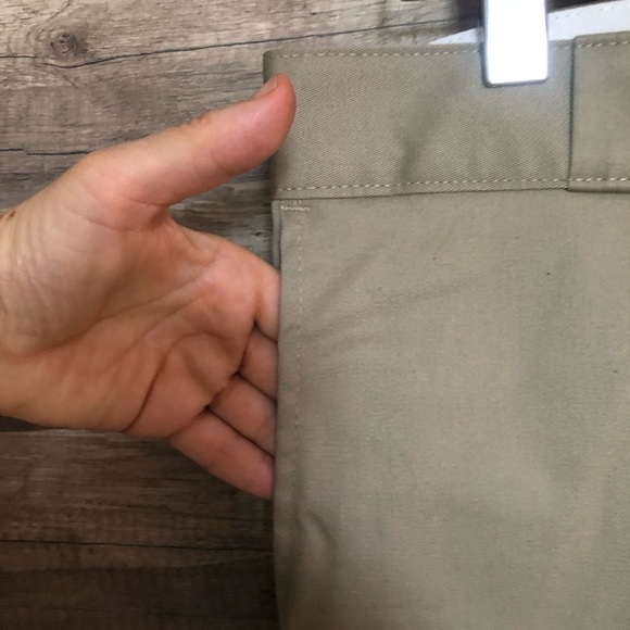 Dickies Skinny Straight Khaki Chino Work Pant Size 33 - Picture 6 of 12